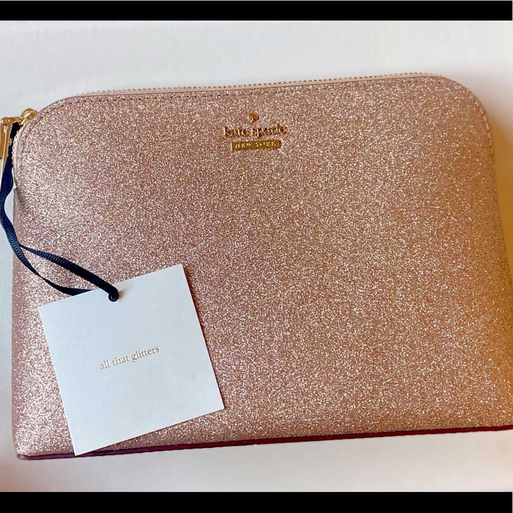 KATE SPADE NY | All That Glitters ✨ Cosmetic Case